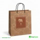 ENJOY Printed Twisted Handle Brown Paper Bags Jumbo Size 320 x 210 x 320 mm Foil Bags