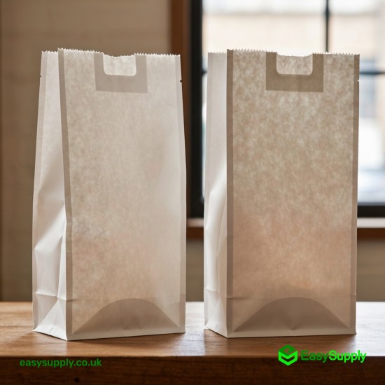 12 x 12 White Paper Bag Greaseproof Paper