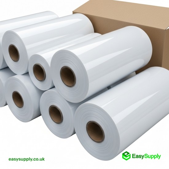 Very Tacky Pallet Wrap Clear 32 Micron 400 mm Extended Core 6 Roll