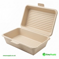 Medium Bagasse Fish & Chips Boxes 200 Pcs 
