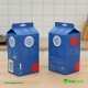 Large Blue Vinyl Powder Free Gloves
