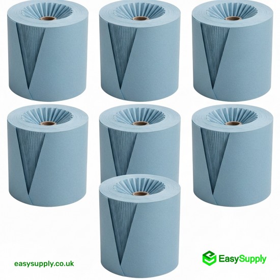 Blue Centrefeed 120 M 166 mm Laminated Emb 6 Rolls Cleaning Products