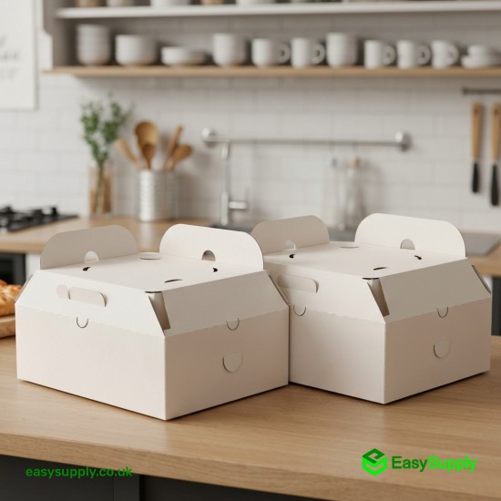 18” Plain White Premium Quality Pizza Boxes 45 Pcs