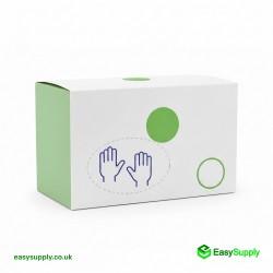 X-large Clear Vinyl Powder Free Gloves