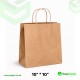 10 x 10 Brown Kraft Paper Bag Greaseproof Paper