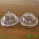 16 oz 450 ml 95 mm Smoothie Clear Cup & Dome Cross Hole Lid All In One Box 250 Pcs Cups & 250 Pcs Lids