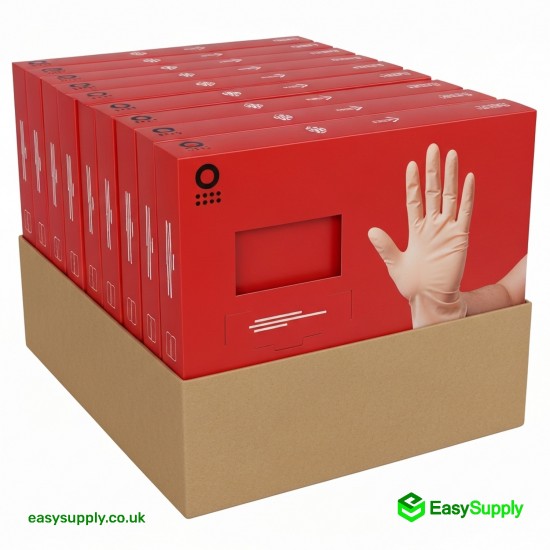 Small Black Vinyl Powder Free Gloves