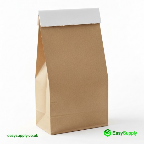 ENJOY Greaseproof Lined SOS 2 Bag 180 x 70 x 230 mm 250 Pcs Greaseproof Paper