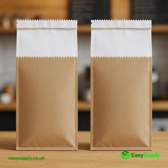 ENJOY Greaseproof Lined SOS 2 Bag 180 x 70 x 230 mm 250 Pcs Greaseproof Paper