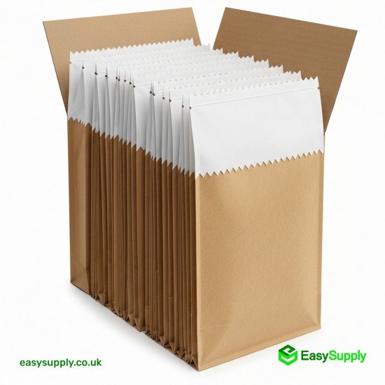 ENJOY Greaseproof Lined SOS 2 Bag 180 x 70 x 230 mm 250 Pcs Greaseproof Paper