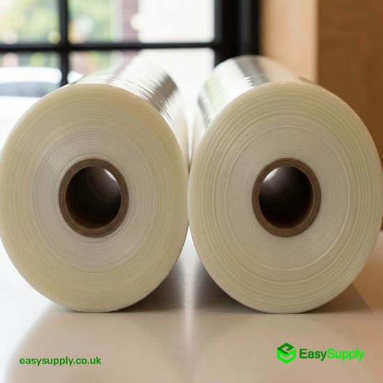 Very Tacky Pallet Wrap Clear 14 Micron 400 mm Extended Core 6 Roll