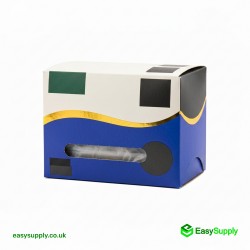 Blue Nitrile Gloves Powder Free Large