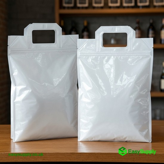 White Vest Carriers Bags 8 x 13 x 18 Carrier Bags