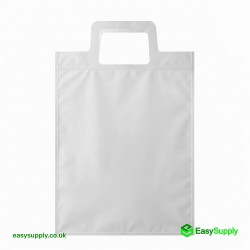 White Vest Carriers Bags 10 x 15 x 18 