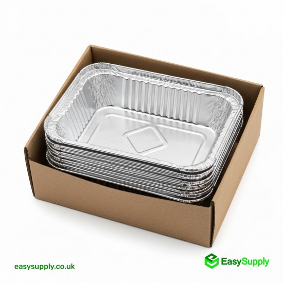 No.9 x 9 Shallow 1.5 Foil Container Foil Containers