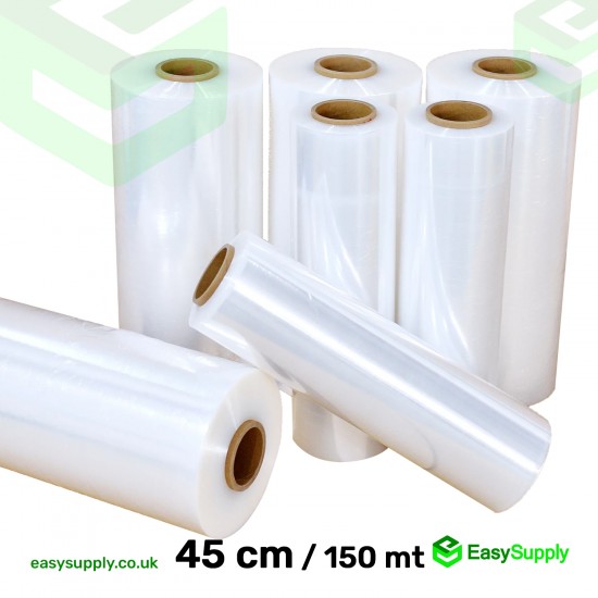 45 cm 150 mt Lenght PVC Cast Film Wrap Stretch