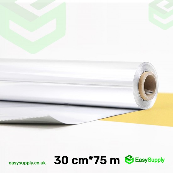 30 cm x 75 mt Aluminium Catering Foil 6 Rolls