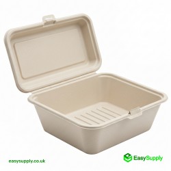 Large Bagasse Fish & Chips Boxes 200 Pcs 