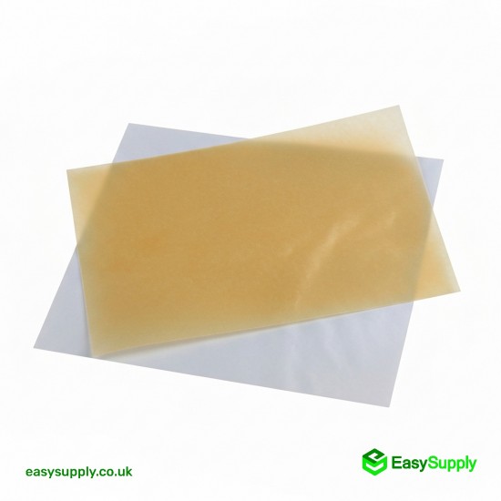 Blue Stripe Printed Grease Proof Sheets Size: 10 x 12,5 Pizza Boxes