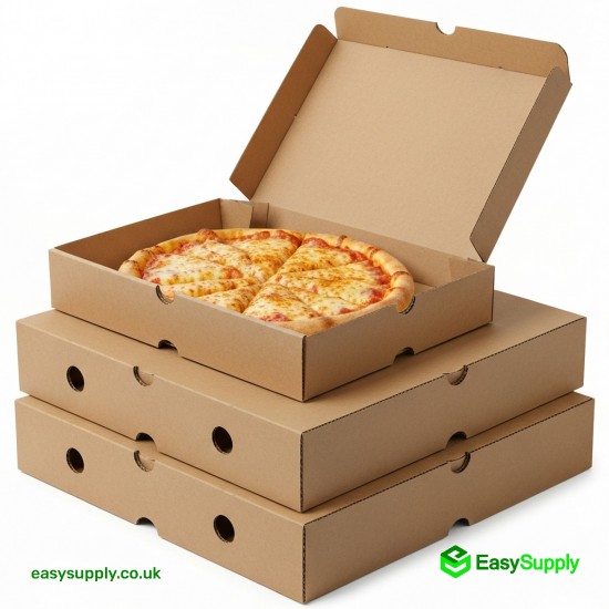 14 Greaseproof Pizza Liners Size: 14 x 14 350 x 350 mm Pizza Boxes