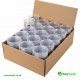 4 oz 80 ml 71 mm MG Clear Pots & Separate Lids 1000 Pcs Sauce Pots