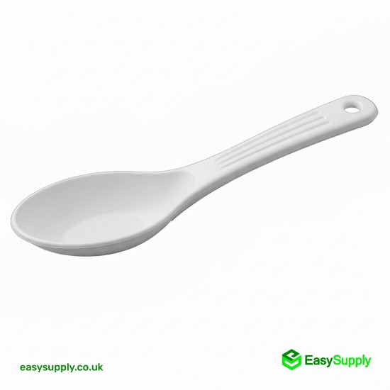 PP White Spoon Heavy Duty - Reusable 180 mm Cutlery