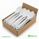 PP White Spoon Heavy Duty - Reusable 180 mm Cutlery