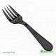 Black Reusable Heavy Duty Forks 180 mm Cutlery