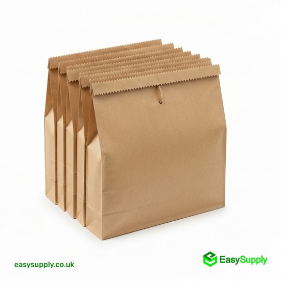 13 x 14 Brown Kraft Paper Bag Greaseproof Paper