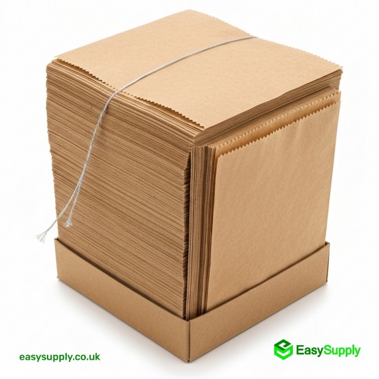 13 x 14 Brown Kraft Paper Bag Greaseproof Paper