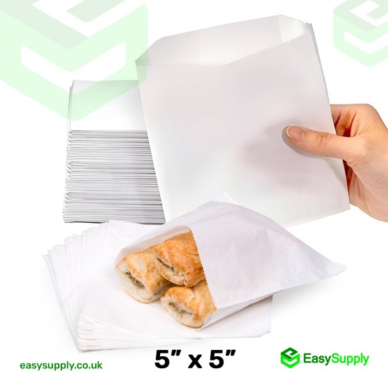 5"× 5" Greaseproof Paper Bags