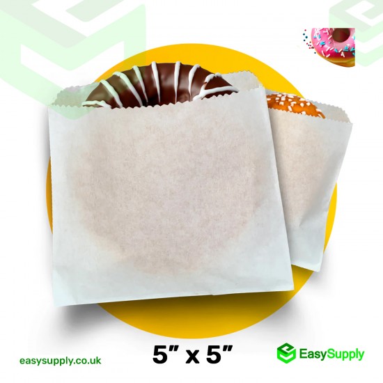 5"× 5" Greaseproof Paper Bags
