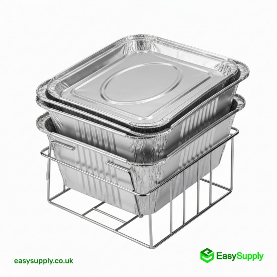No.9 x 9 Deep 2 Foil Container Foil Containers