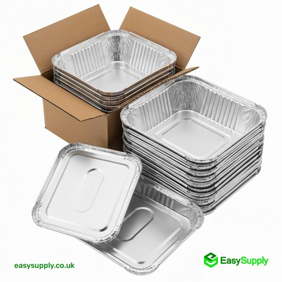 No.9 x 9 Deep 2 Foil Container Foil Containers