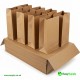 Brown SOS Grab Bag No Handles 310 x 160 x 440 mm 100 Pcs Foil Bags