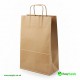 Large Brown SOS Flat Handle Bag Internal 25 x 14 x 29 cm 225 Pcs Foil Bags