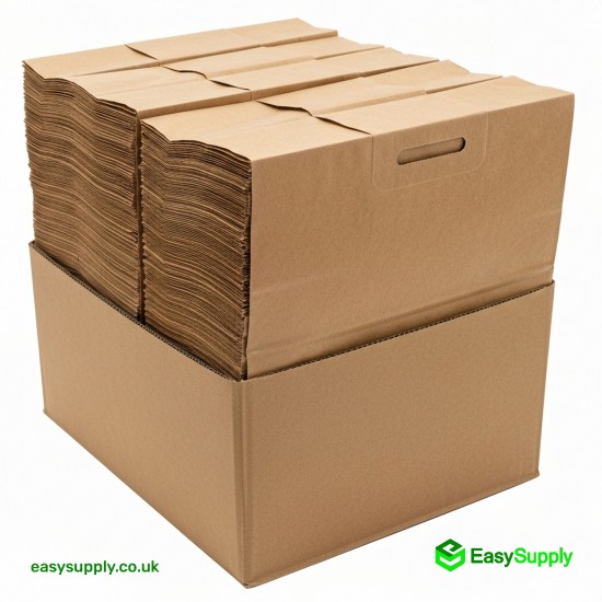 Large SOS Paper Bags 260 x 140 x 290 mm 250 Pcs Foil Bags