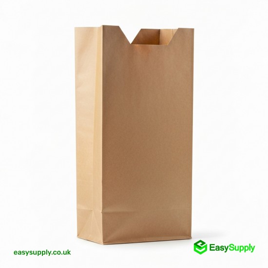 Brown SOS Grab Bag No Handles 250 x 160 x 400 mm 100 Pcs Foil Bags