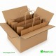 Small Brown SOS Paper Bag Internal Flat Handles Size:19 x 8 x 25 cm 225 Pcs Foil Bags