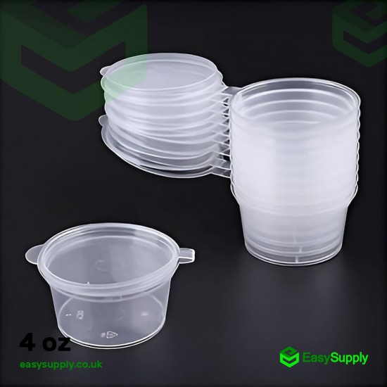 4 Oz Hinged Sauce Pots