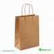 Jumbo Brown Plain Twisted Handle Paper Bags 320 x 210 x 320 100 Pcs Approx Foil Bags