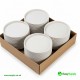 No.6 A Heavy Poly Coated Lids Container Lids