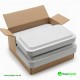 No.6 Poly Heavy Coated Lids Container Lids