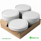 No.9 Heavy Poly Coated Lids Container Lids