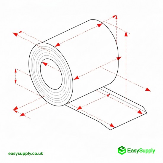 Th 80-80 mm Thermal Rolls Cleaning Products