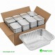 Full Gastro Foil Lids 50 Pcs Container Lids