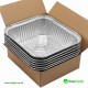 No.9 x 7 Deep 2 Foil Container Foil Containers