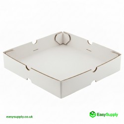 16 Plain White Premium Quality Pizza Boxes 45 Pcs