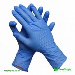 Small Blue Nitrile Powder Free Gloves