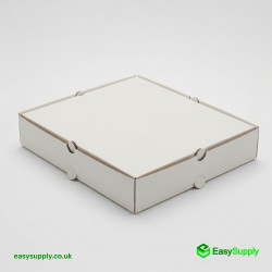 24 Plain White Premium Quality Pizza Boxes 45 Pcs